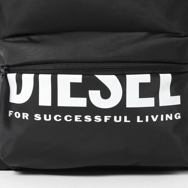 DIESEL - DIESEL ディーゼル リュック バックパック ブラック DIESEL - DIESEL ディーゼル リュック バックパック ブラック