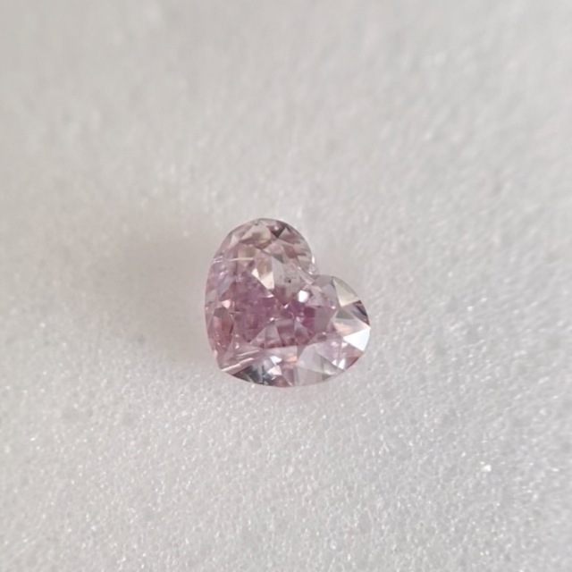 専用0.191ct SI-2 ピンクダイヤFANCY PURPLISH PINK