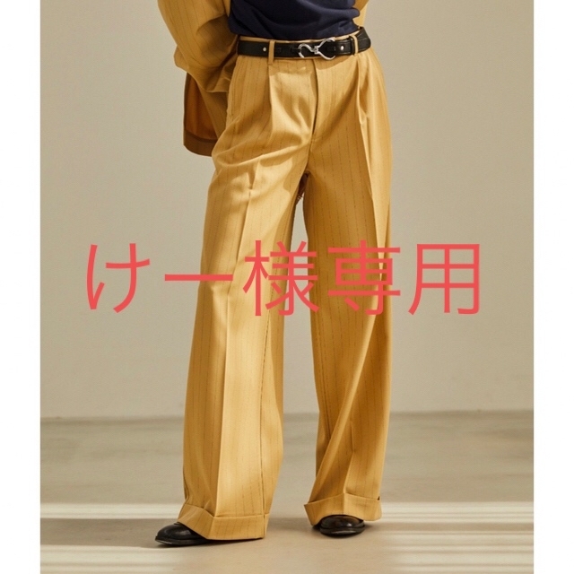 soerte ワイドストレートスラックスパンツ メンズのパンツ(スラックス)の商品写真