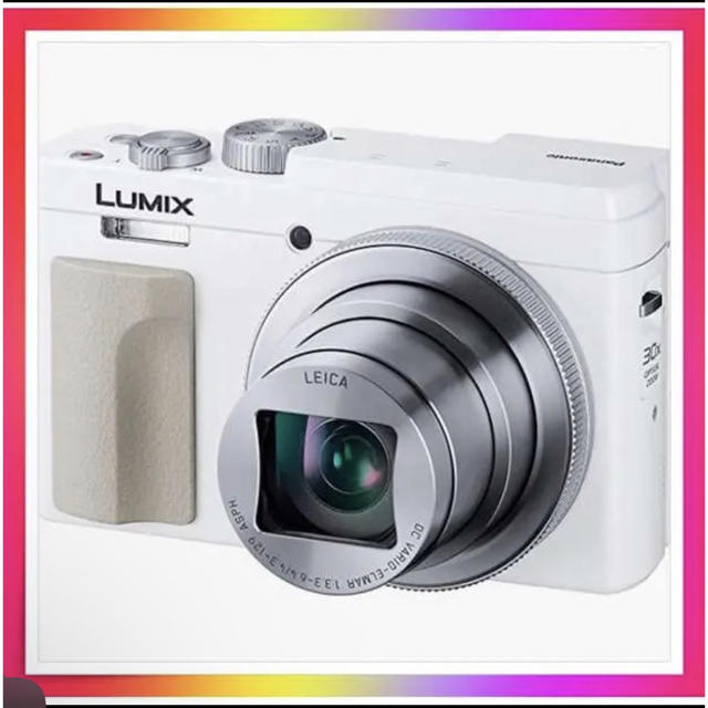 パナソニック コンパクトデジタルカメラ ルミックス ホワイト DC-TZ95-W
