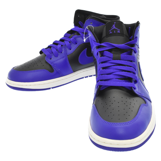 NIKE(ナイキ)のNIKE ナイキ WMNS AIR JORDAN 1 MID BQ6472-051 ウィメンズ エアジョーダン 1 ミッドカットスニーカー US11.5/28.5 ブラック/ブルー メンズの靴/シューズ(スニーカー)の商品写真