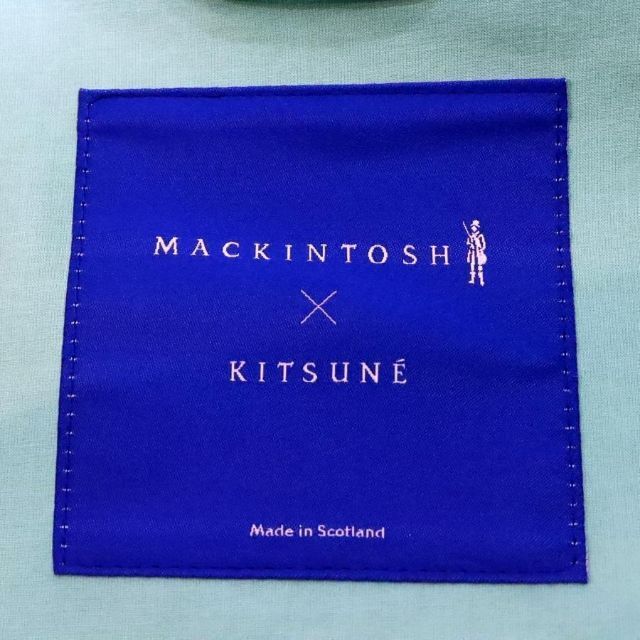 マッキントッシュ×メゾンキツネのゴム引きトラッカージャケット L