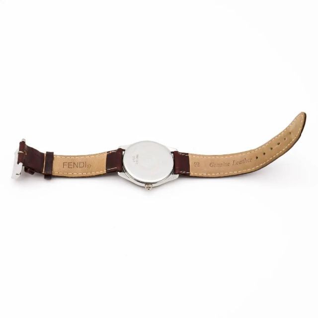 FENDI(フェンディ)の《人気》FENDI 腕時計 サーモンピンク デイト ラウンド レザー メンズの時計(腕時計(アナログ))の商品写真