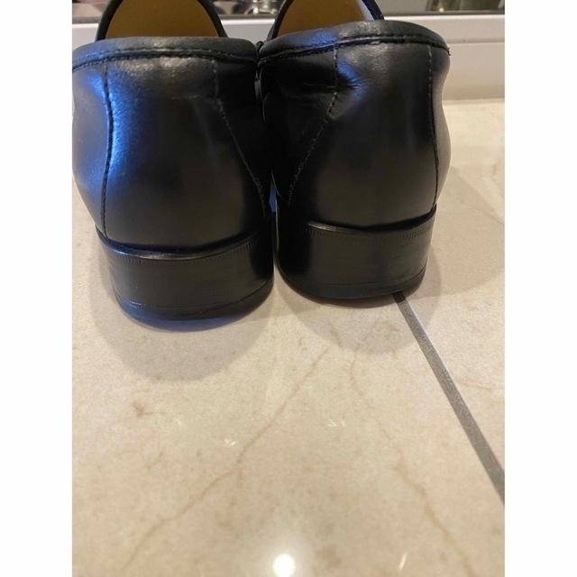 Gucci(グッチ)のGUCCI  レザー ホースビットローファー 38 ブラック ホースビット レディースの靴/シューズ(ローファー/革靴)の商品写真