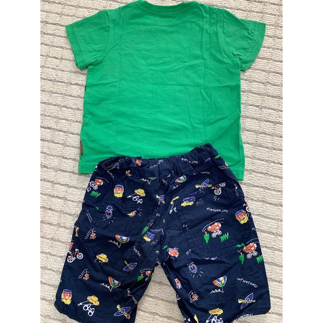 mou jon jon(ムージョンジョン)の【美品】mou jonjon 90cm 夏服セット キッズ/ベビー/マタニティのキッズ服男の子用(90cm~)(Tシャツ/カットソー)の商品写真