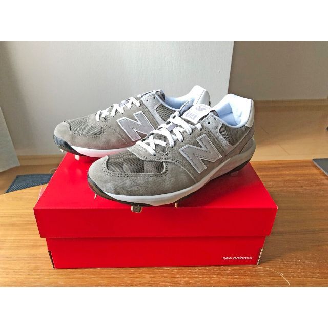 27.5cm 大谷翔平着用モデル New Balance 574 Cleats