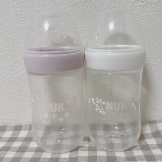 NUK ヌーク哺乳瓶 プラスチック(哺乳ビン)
