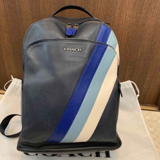 コーチ(COACH)のcoach グラハムバックパックウィズダイアグナルストライプc1364(バッグパック/リュック)