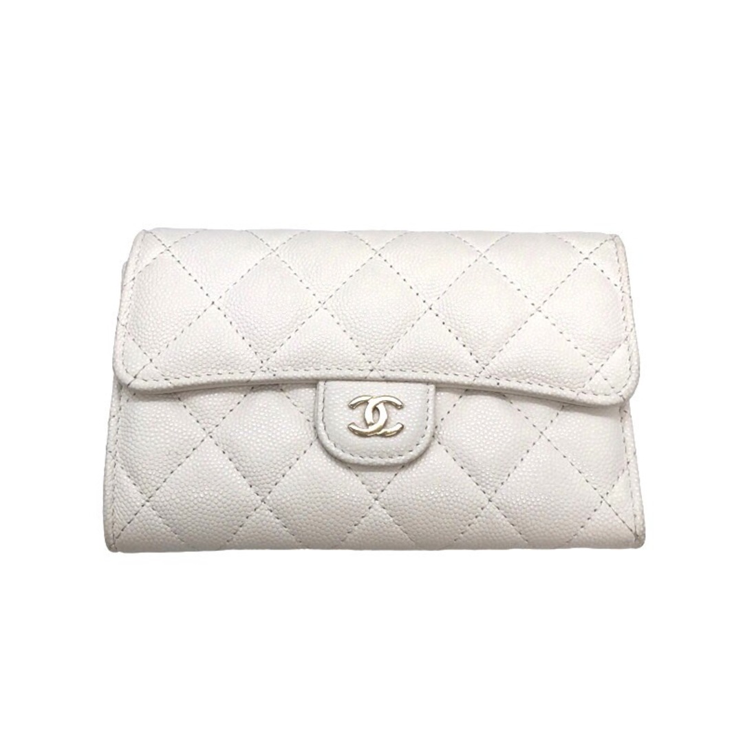 CHANEL - シャネル CHANEL マトラッセ3つ折り財布 三つ折り財布