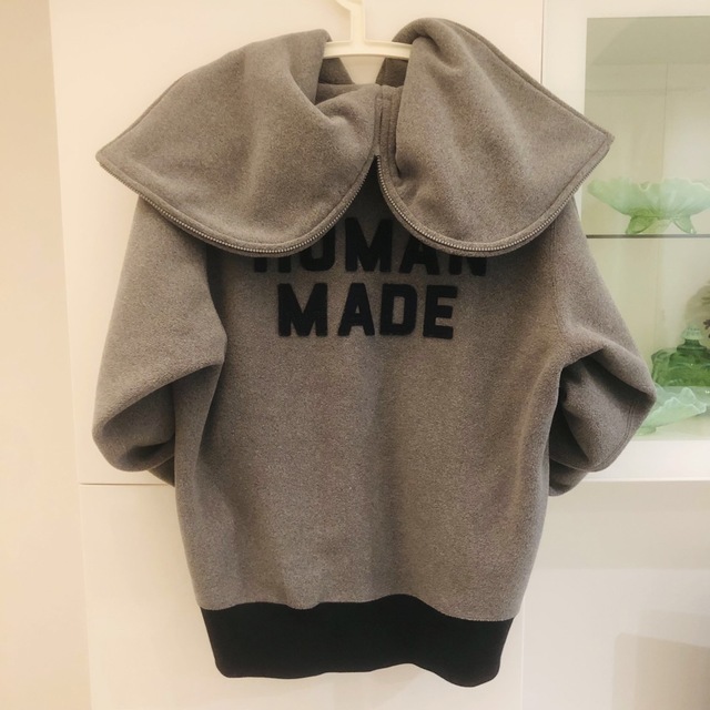 HUMAN MADE(ヒューマンメイド)のHUMAN MADE FLEECE HALF ZIP HOODIE XL メンズのトップス(パーカー)の商品写真