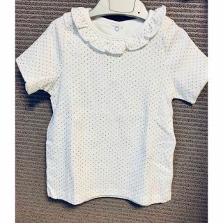 プチバトー(PETIT BATEAU)の【新品未使用】プチバトー   カットソー　Tシャツ　36m(Tシャツ/カットソー)