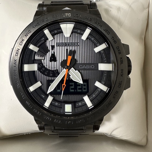 SALE／37%OFF】 CASIO PRX-8000YT-1JF プロトレック カシオ 腕時計(アナログ)