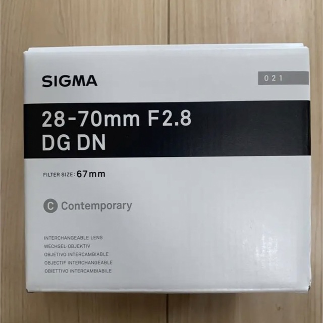 正規品　完全新品未使用　シグマ SIGMA 28-70mm F2.8 DG DN