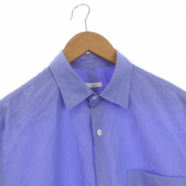 COMOLI(コモリ)のCOMOLI 20AW コモリシャツ 長袖 1 サックス S03-02001 メンズのトップス(シャツ)の商品写真