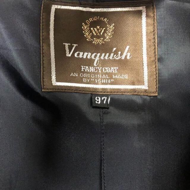 【新品タグ付】vanquish バンキッシュ　ステンカラーコート ブラック