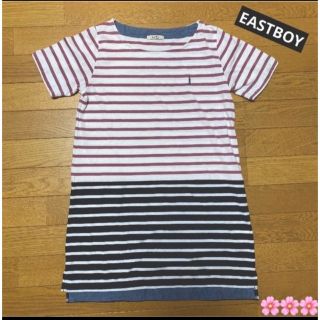 イーストボーイ(EASTBOY)のイーストボーイ　ボーダーTシャツ(Tシャツ(半袖/袖なし))