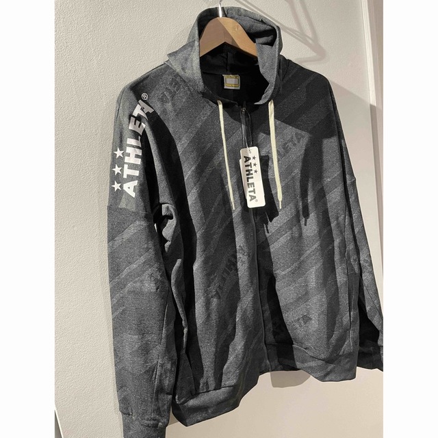 新品!ATHLETA ジャガードスウェットZIPパーカー&ロングパンツ上下セット