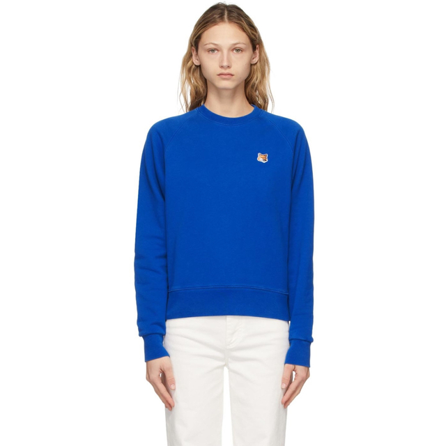 MAISON KITSUNÉ Fox Head Patch スウェットシャツ - トレーナー/スウェット