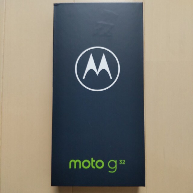 モトローラ motorola moto g32 ミネラルグレイ 新品未開封品