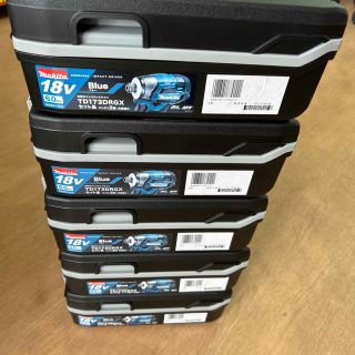 マキタ(Makita)の5個セット　マキタ　最新　TD173DRGX ブルー 6.0Ah 18V (工具)