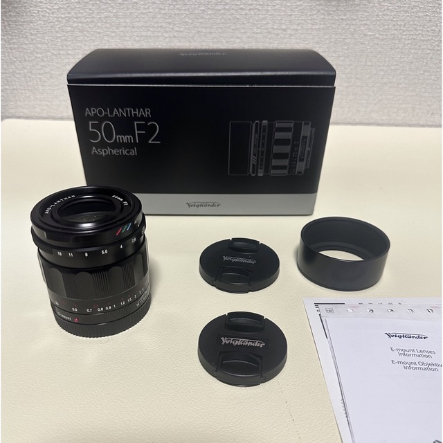 SONY(ソニー)のVoigtlander APO-LANTHAR 50mm アポランター 50㎜ スマホ/家電/カメラのカメラ(レンズ(単焦点))の商品写真