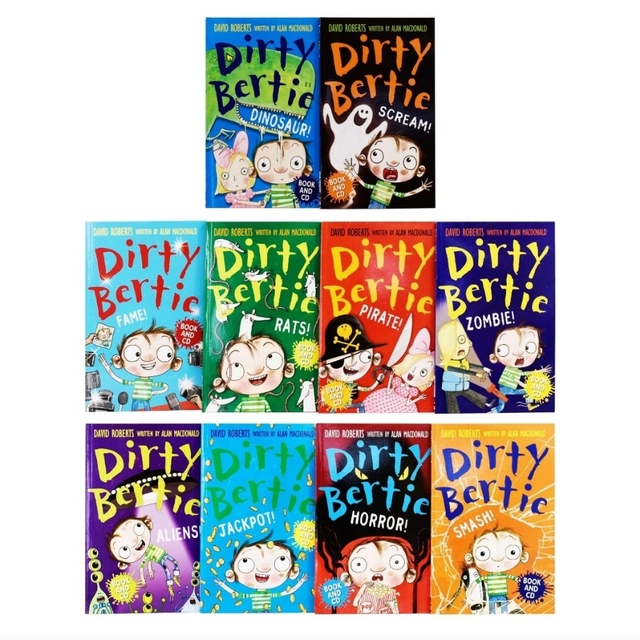 新品　Dirty bertie 英語絵本　まとめ売り　CD付き　英語教材　洋書