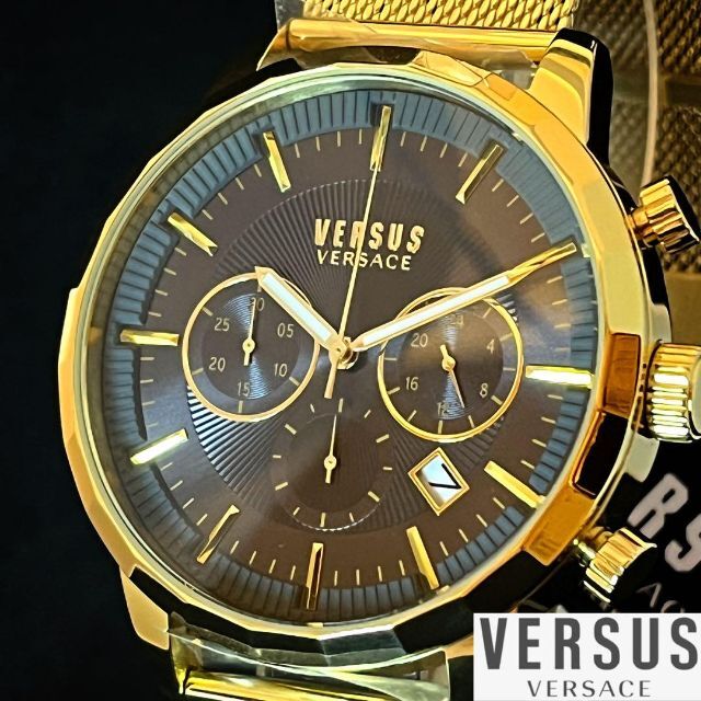 【ゴールド色！】Versus Versace/ベルサスベルサーチ/腕時計/新品