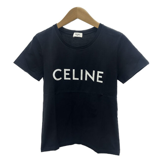 CELINE セリーヌ ロゴプリントTシャツ ブラック XS | unimac.az