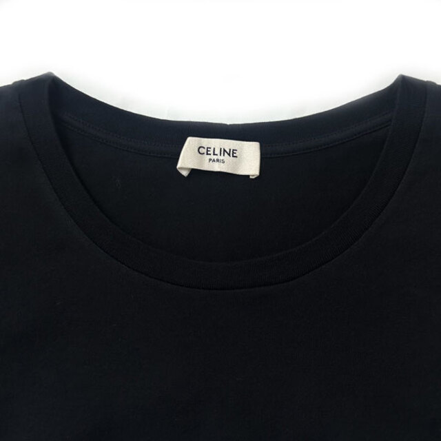 celine(セリーヌ)のCELINE セリーヌ ロゴプリント 半袖Ｔシャツ ブラック 2X314916G S メンズ【中古】 メンズのトップス(Tシャツ/カットソー(半袖/袖なし))の商品写真