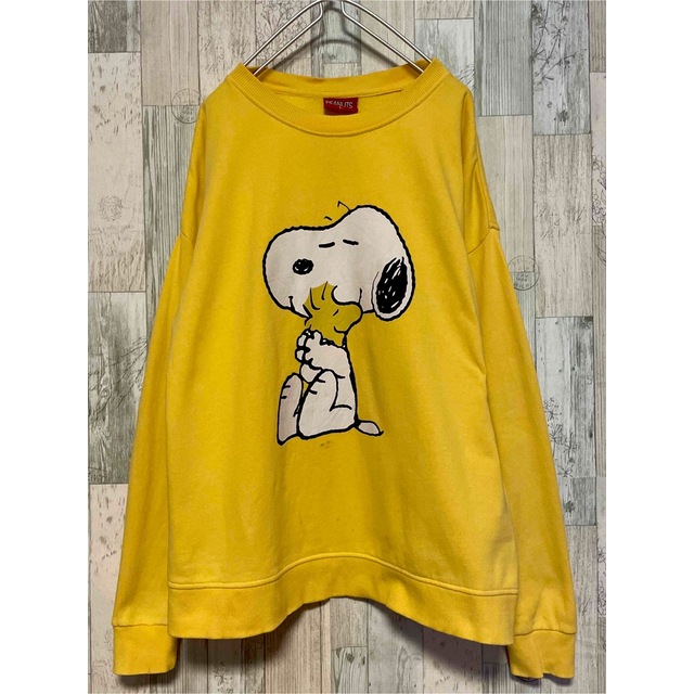 PEANUTS(ピーナッツ)の◆PEANUTS”SNOOPY”/クルーネックスウェット◆Lサイズ ゆるだぼ レディースのトップス(トレーナー/スウェット)の商品写真