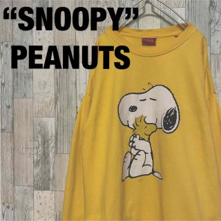 ピーナッツ(PEANUTS)の◆PEANUTS”SNOOPY”/クルーネックスウェット◆Lサイズ ゆるだぼ(トレーナー/スウェット)