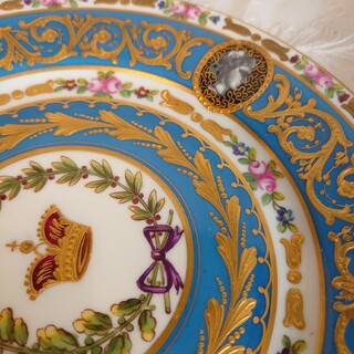 アンティーク 飾皿 パリ窯の通販 by antique shop ｜ラクマ