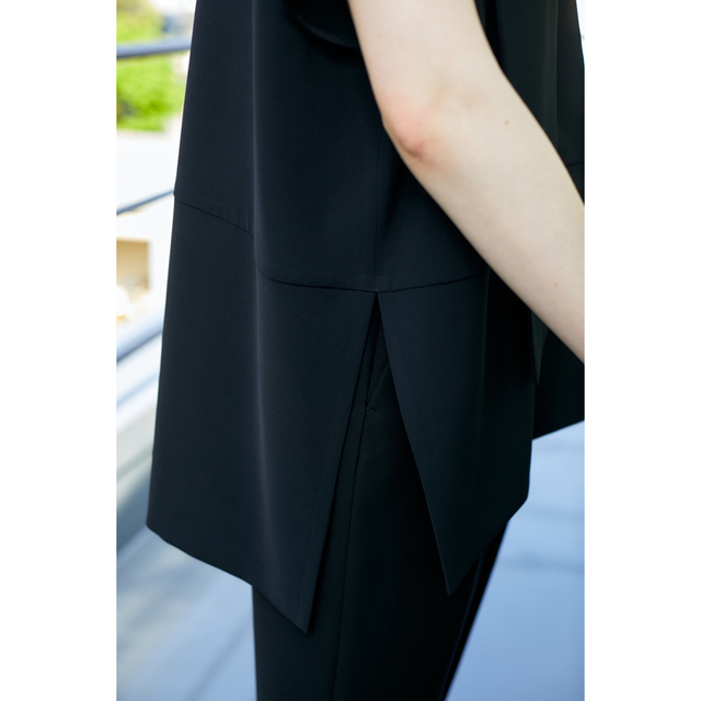 enfold PEダブルクロス Square Tie PULLOVER enfold PEダブルクロス Square Tie PULLOVER