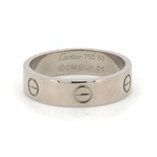 カルティエ(Cartier)のカルティエ ラブリング 22.5号 5.8mm K18WG(18金 ホワイトゴールド)(リング(指輪))