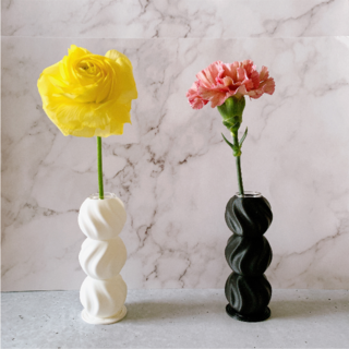 DANGO / 3D printed 花瓶 / 一輪挿し / ドライフラワー(ドライフラワー)