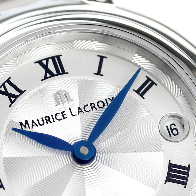 MAURICE LACROIX(モーリスラクロア)の【新品】モーリスラクロア MAURICE LACROIX 腕時計 レディース FA1003-SS002-110-1 フィアバ デイト 28mm 28mm クオーツ シルバーxシルバー アナログ表示 レディースのファッション小物(腕時計)の商品写真