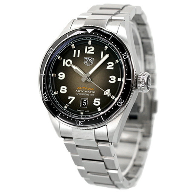 TAG Heuer - タグ・ホイヤー 腕時計 メンズ WBE5114-EB0173 TAG Heuer 自動巻き（5/手巻き） ブラックグラデーションxシルバー アナログ表示