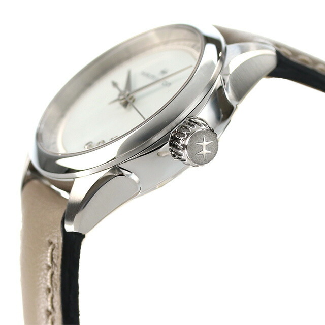 ハミルトン HAMILTON 腕時計 レディース H32111890 ジャズマスター レディ JAZZMASTER LADY クオーツ（F03.105） シェルxグレージュ アナログ表示
