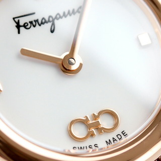 【新品】サルヴァトーレ・フェラガモ Salvatore Ferragamo 腕時計 レディース SFHT01422 バリナ VARINA クオーツ ホワイトxダークレッド アナログ表示約125-165cmラグ幅