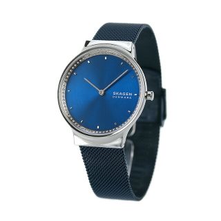 スカーゲン(SKAGEN)の【新品】スカーゲン SKAGEN 腕時計 レディース SKW3018 フレヤ FREJA クオーツ オーシャンブルーxネイビー アナログ表示(腕時計)