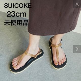 スイコック(suicoke)のSUICOKE トングサンダル/COKO 23センチ(サンダル)