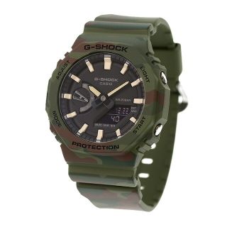 ジーショック(G-SHOCK)の【新品】ジーショック G-SHOCK 腕時計 メンズ GAE-2100WE-3ADR カシオ Gショック 2100シリーズ CASIO 2100 SERIES クオーツ ブラックxカーキカモフラージュ アナデジ表示(腕時計(アナログ))