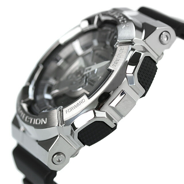 G-SHOCK(ジーショック)の【新品】ジーショック G-SHOCK 腕時計 レディース GM-S110-1ADR カシオ Gショック CASIO クオーツ 液晶/シルバーxブラック アナデジ表示 レディースのファッション小物(腕時計)の商品写真