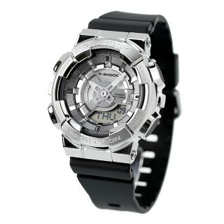 ジーショック(G-SHOCK)の【新品】ジーショック G-SHOCK 腕時計 レディース GM-S110-1ADR カシオ Gショック CASIO クオーツ 液晶/シルバーxブラック アナデジ表示(腕時計)