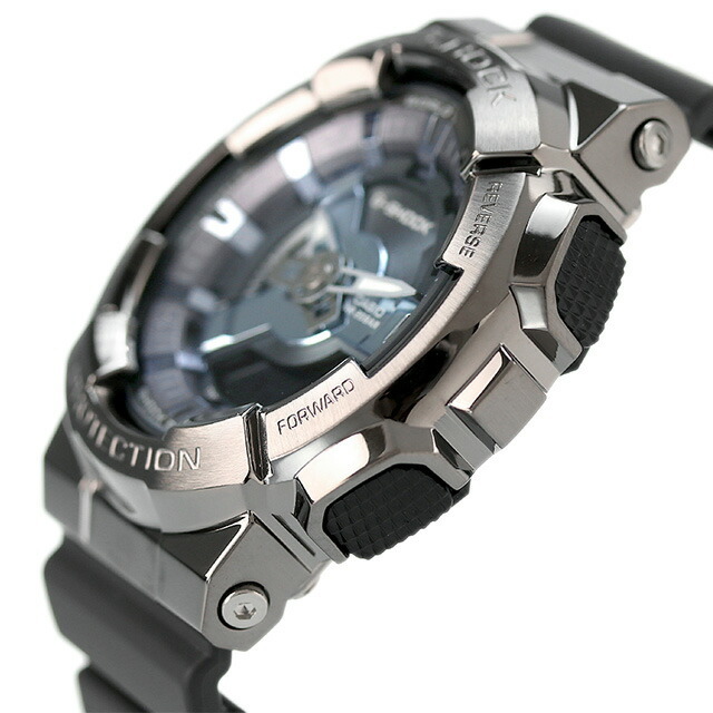 G-SHOCK(ジーショック)の【新品】ジーショック G-SHOCK 腕時計 レディース GM-S110B-8ADR カシオ Gショック CASIO クオーツ ブラック/ブルーシルバーxグレー アナデジ表示 レディースのファッション小物(腕時計)の商品写真