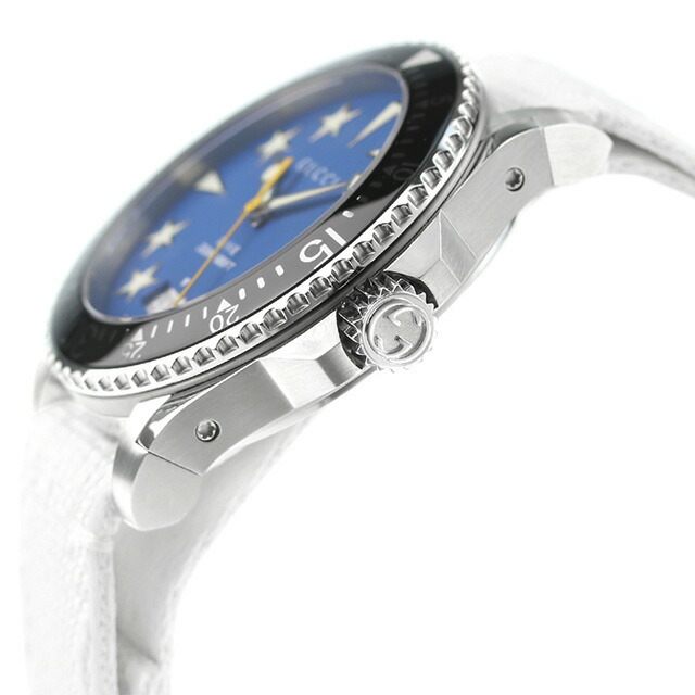 Gucci(グッチ)の【新品】グッチ GUCCI 腕時計 メンズ YA136340 ダイヴ DIVE クオーツ ブルーxホワイト アナログ表示 メンズの時計(腕時計(アナログ))の商品写真