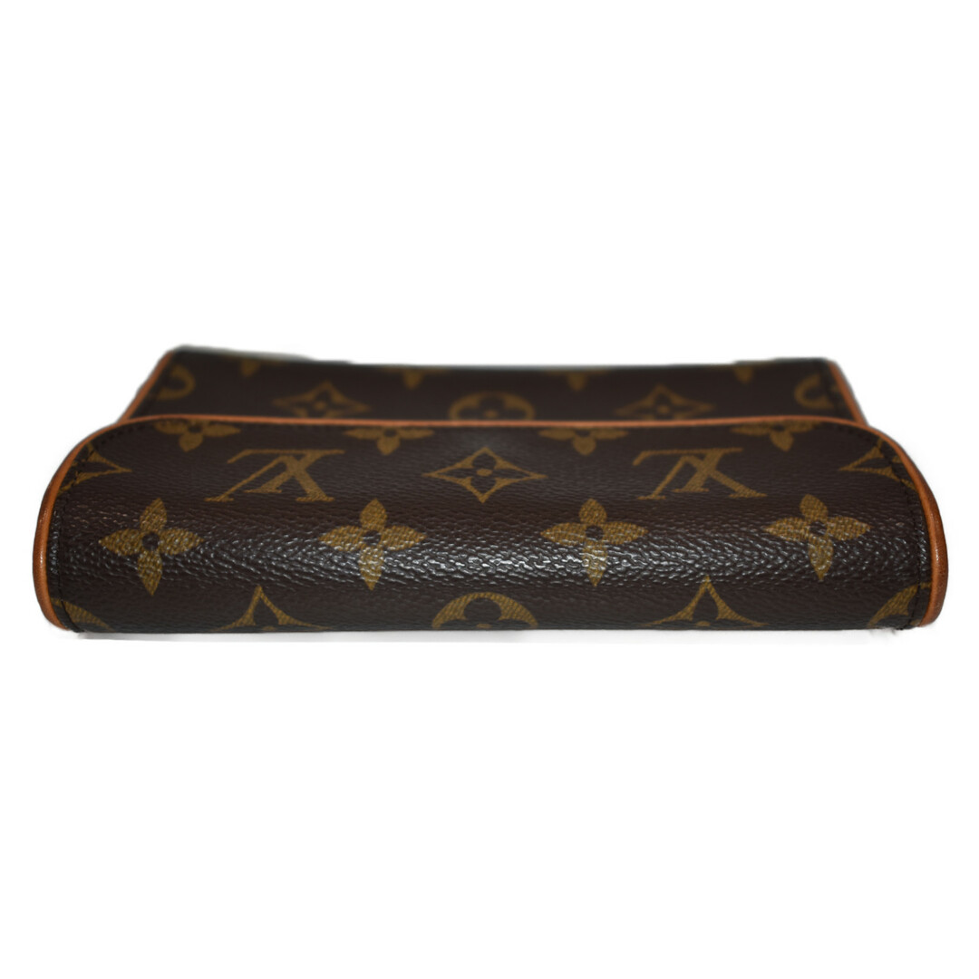 【おしゃれ★品】 LOUISVUITTON
ポシェット・フロランティーヌ M51855 モノグラム/ブラウン系 コーティングキャンバス ウエストポーチ　カジュアルバッグ　小さいバッグ　ユニセックス　人気　定番　おしゃれ 松山久万ノ台店