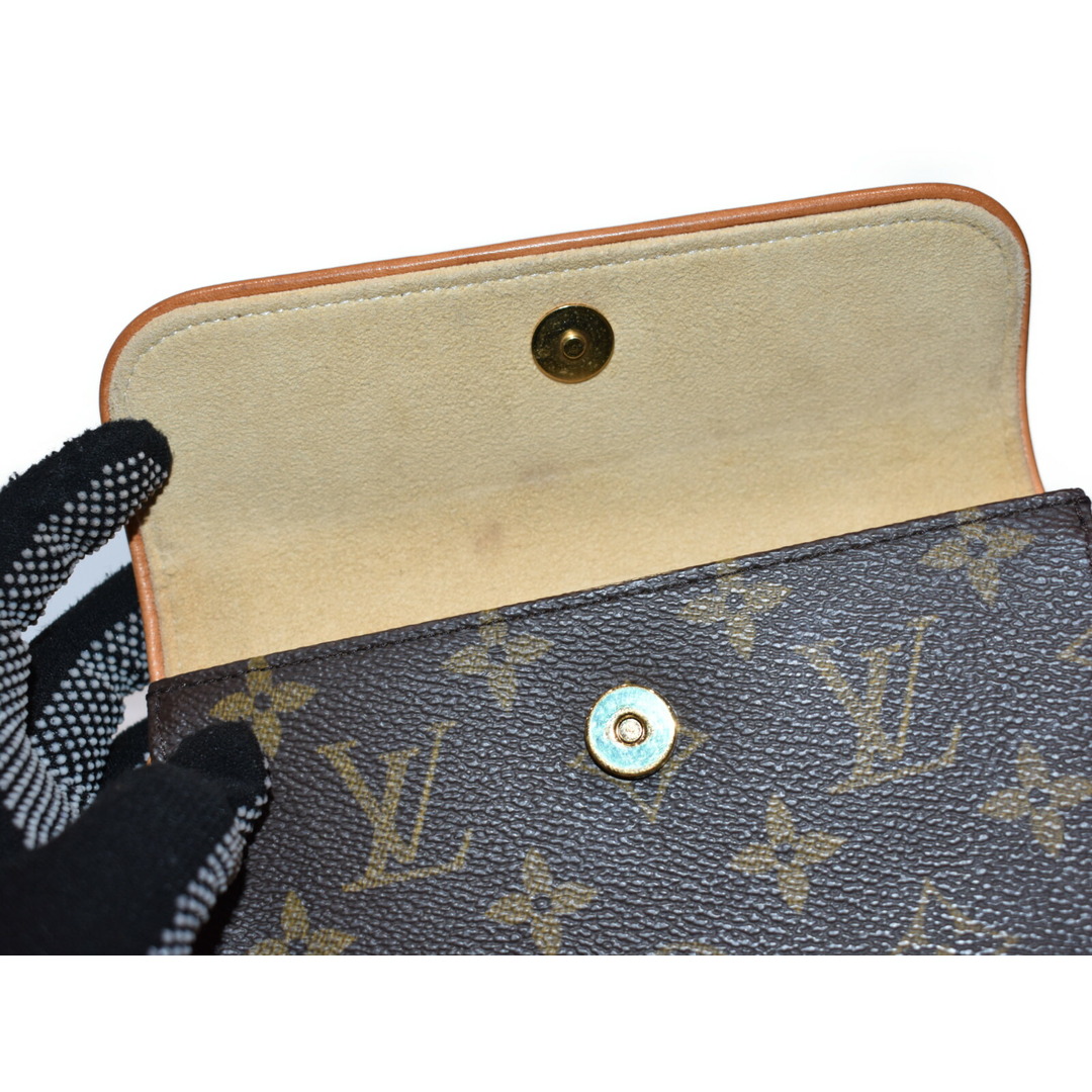 【おしゃれ★品】 LOUISVUITTON
ポシェット・フロランティーヌ M51855 モノグラム/ブラウン系 コーティングキャンバス ウエストポーチ　カジュアルバッグ　小さいバッグ　ユニセックス　人気　定番　おしゃれ 松山久万ノ台店