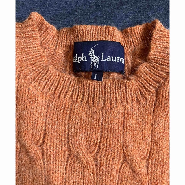 POLO RALPH LAUREN - オレンジセーター お値下げしましたの通販 by