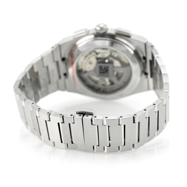 ティソ TISSOT 腕時計 メンズ T137.427.11.011.00 T-クラシック ピーアールエックス T-CLASSIC PRX 自動巻き（VALJOUX A05.H31） ホワイトxシルバー アナログ表示